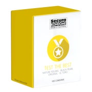 Secura «Test The Best» Sortiment mit Secura-Kondomen (vier beliebte Sorten) (100 Kondome) 100 St