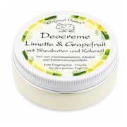 Florex Deocreme Limette & Grapefruit Aluminiumfrei mit Sheabutter, Kokosöl & Zink | Vegan 40 ml