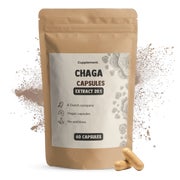 Cupplement - Chaga Extrakt  400 mg BIO - Kapseln 60 St