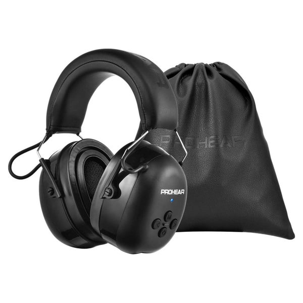 Gehörschutz Bluetooth Kopfhörer SNR30dB NRR25dB Schwarz Gel 1 St