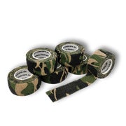 Produktabbildung: LisaCare Fingerpflaster - 2,5cm x 4,5m - 6er Set Camo-Grün 6 St