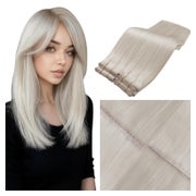 Extensions Echthaar Blond 55cm Weft 55cm-80G 1.5-butterfly w 1 St