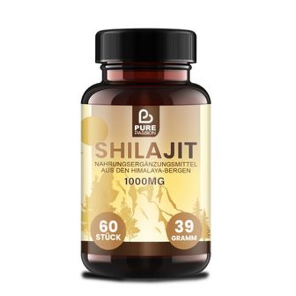 Pure Passion® Mumijo Shilajit Kapseln | Himalaya Rezeptur 60 St