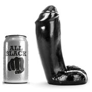 All Black - Realistischer dunkler Dildo