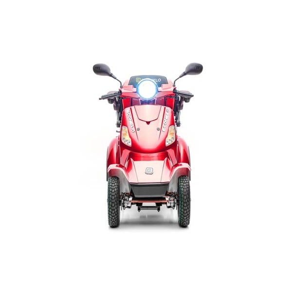 Seniorenmobil P4000, Lithium-Akku, 25 km/h, 1000 Watt, Rot 1 St