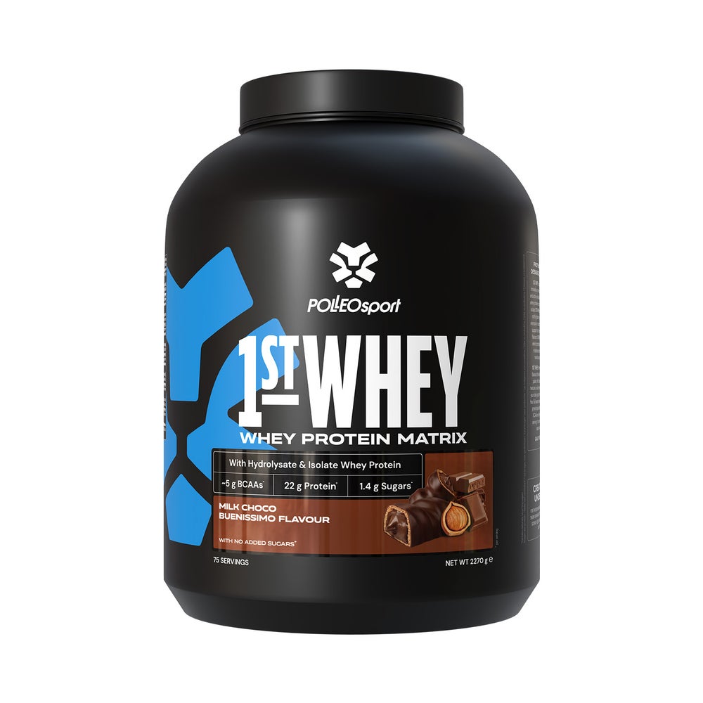 Polleo 1st Whey, 2,27 kg, Milk Choco Buenissimo 2270 g