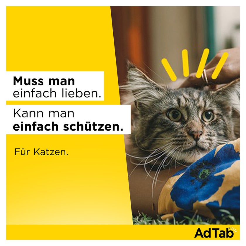 AdTab 48 mg Kautabletten Katzen >2-8 kg 3 St