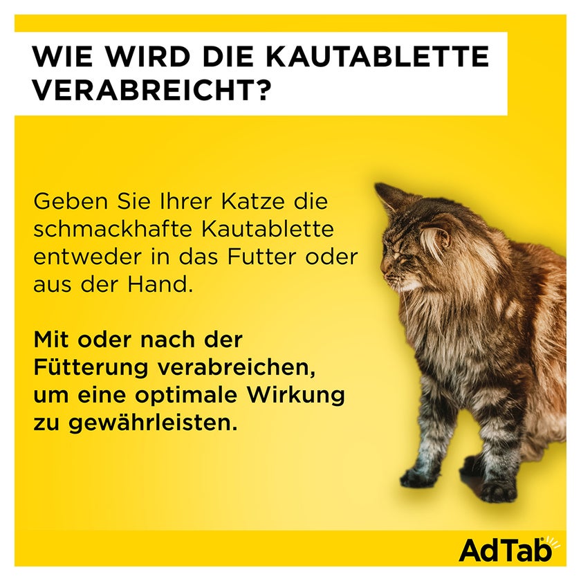 AdTab 48 mg Kautabletten Katzen >2-8 kg 3 St