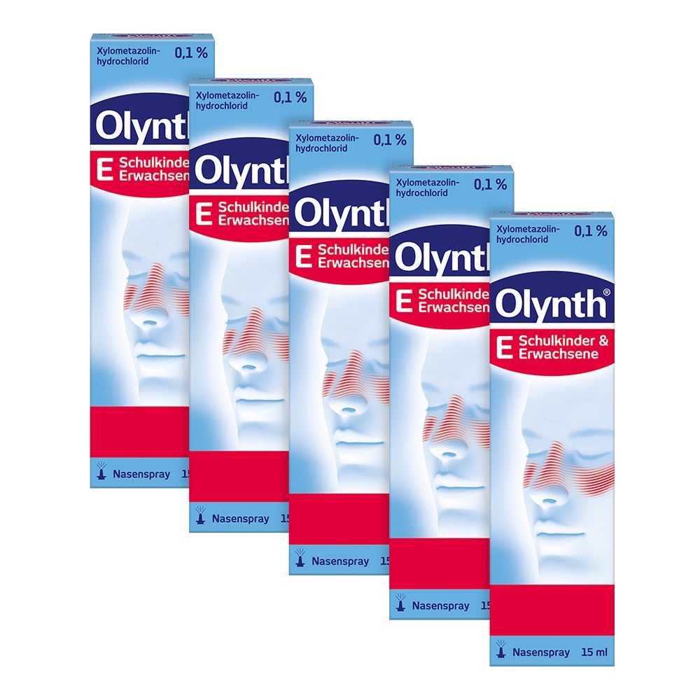 Olynth 0,1% Nasenspr Kind&Erwachs 5erP 5X15 ml
