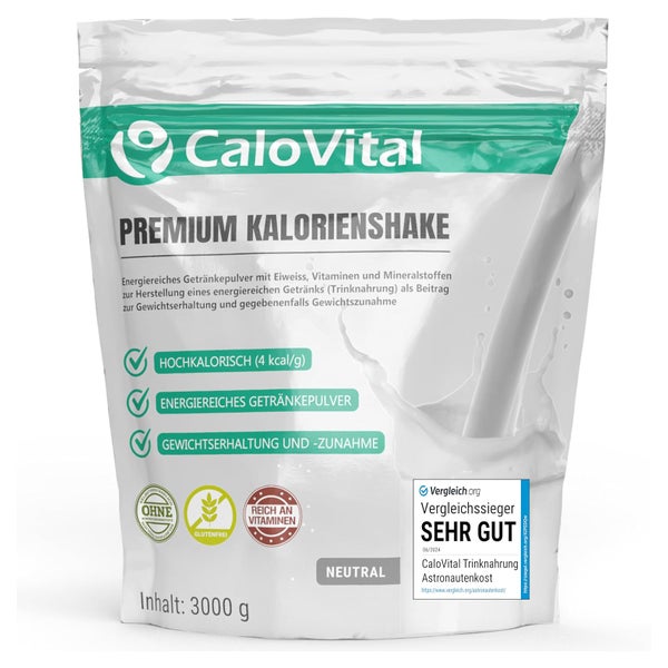CaloVital Geschmacksneutral Kalorien Shake 3000g 3000 g