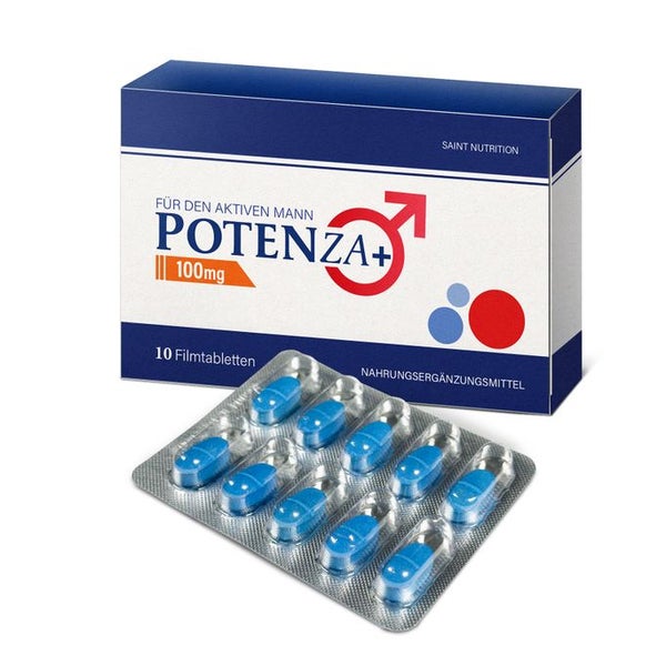 Potenza Plus® 100mg Filmtabletten - Kapseln für Männer 100 mg
