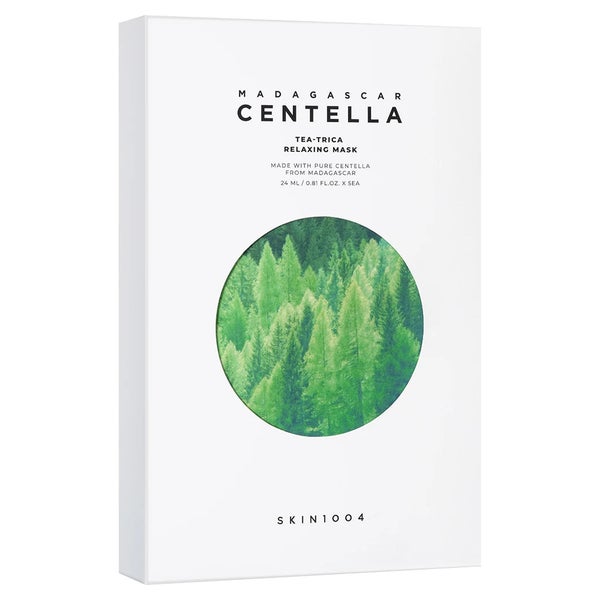 SKIN1004 Tea-Trica Mask (5er-Pack) – Beruhigende Tuchmasken 5 St