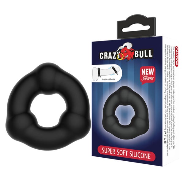 Crazy Bull - Noppenring - Verstellbarer Silikon-Penisring 1 St