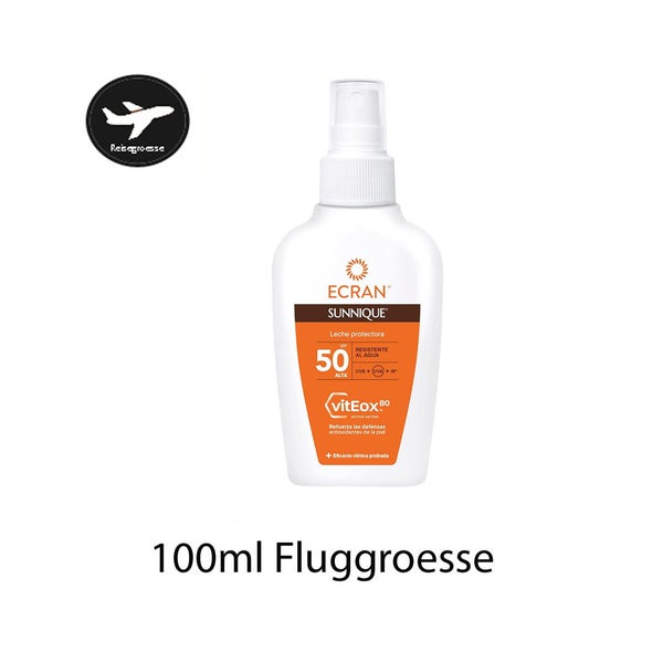 ECRAN SUNNIQUE - Sun Milk – SPF 50+ Reisegroesse 100 ml