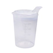 Medi-Inn Schnabelbecher Trinkbecher 250 ml Öffnung 8x4 mm transparent 1 St