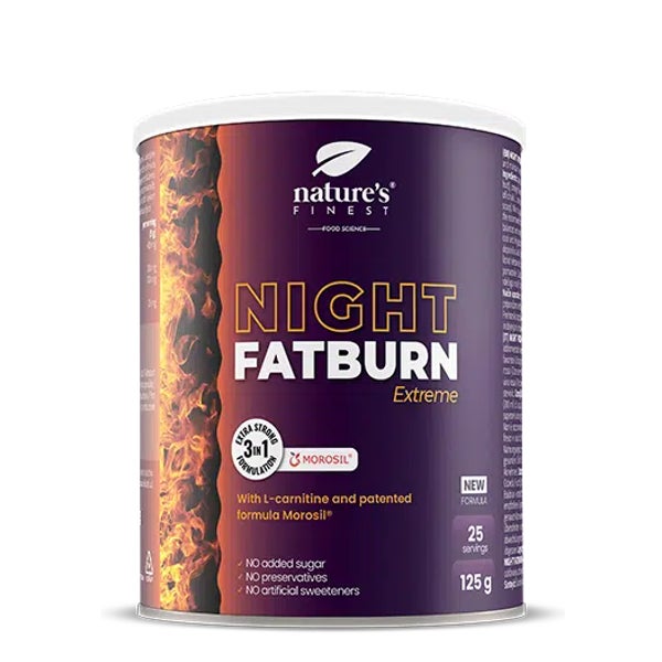 Nature's Finest Night FatBurn Extreme - Fettverbrennen während dem Schlaf 125 g