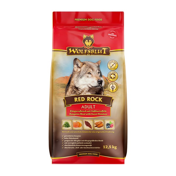 Wolfsblut Red Rock - Känguru 12,8 kg