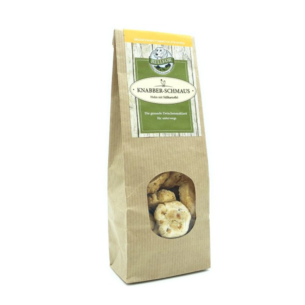 Bellfor Hundekekse mit Hühnerfleisch - Knabber-Schmaus 100 g 100 g