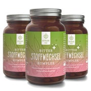 Produktabbildung: BitterLiebe® Bitter Stoffwechsel Komplex - 90 hochdosierte Kapseln mit Cholin, Zink, Vitaminen & Bitterstoffen - Für einen normalen Fett- und Energiestoffwechsel - Vegan & Made in Germany 3x 90 St