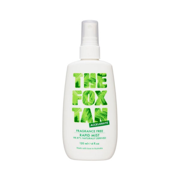 The Fox Tan Rapid Tanning Mist Fragrance Free 120 ml