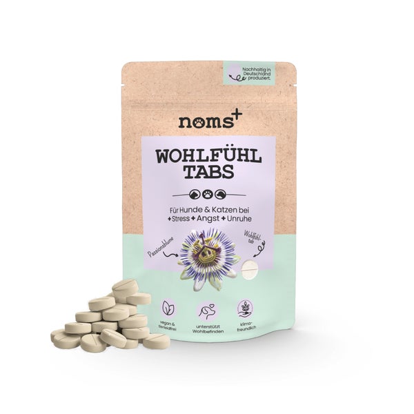 Wohlfühltabs für Hunde bei Stress, Angst, Unruhe und Hyperaktivität 130 g