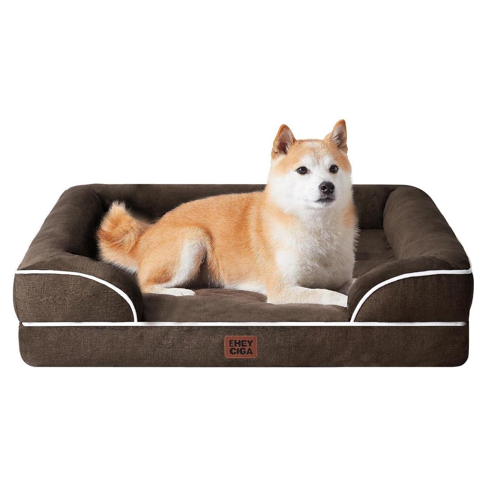 Hundebett Orthopädisches Memoryfoam L 89 x B 56 x H 17 cm Br 1 St