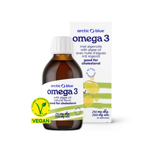 Arctic Blue Omega-3 Algenöl & Leinöl mit DHA und ALA 150 ml