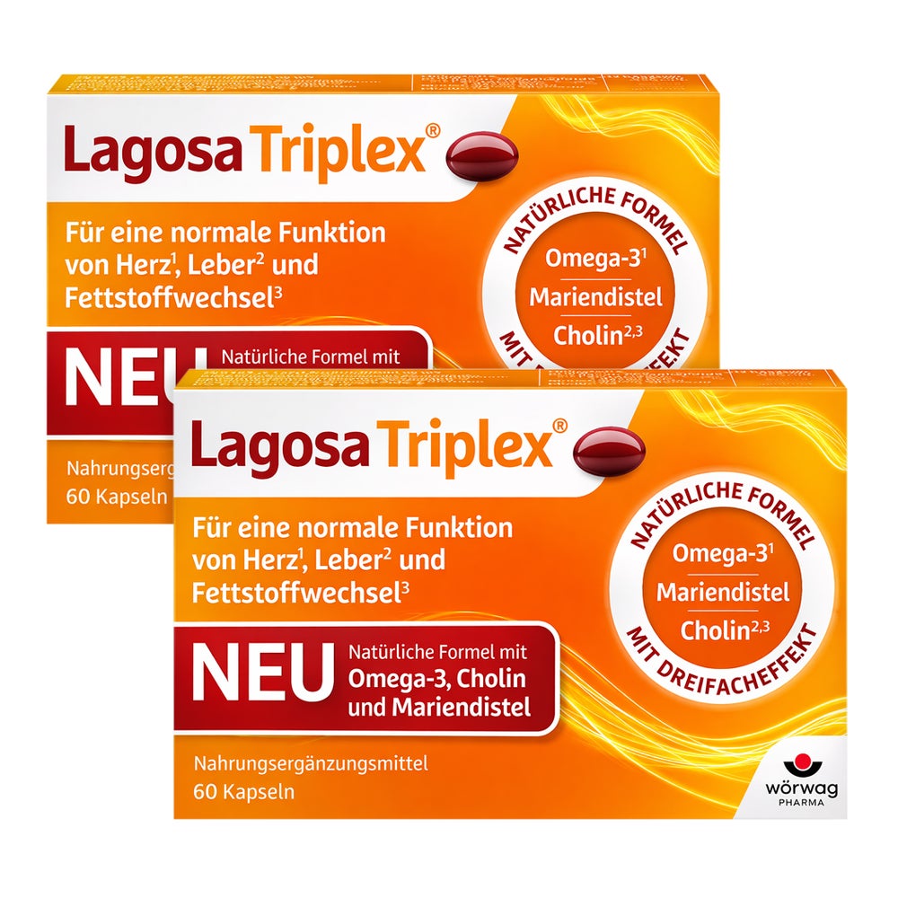 Lagosa Triplex Doppelpack 2X60 St