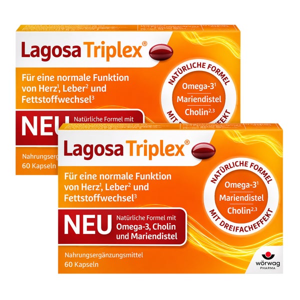 Lagosa Triplex Doppelpack 2X60 St