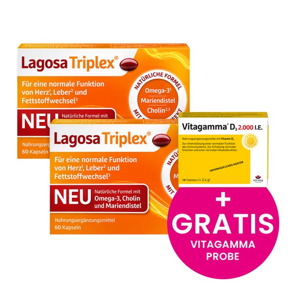 Lagosa Triplex Doppelpack 2X60 St
