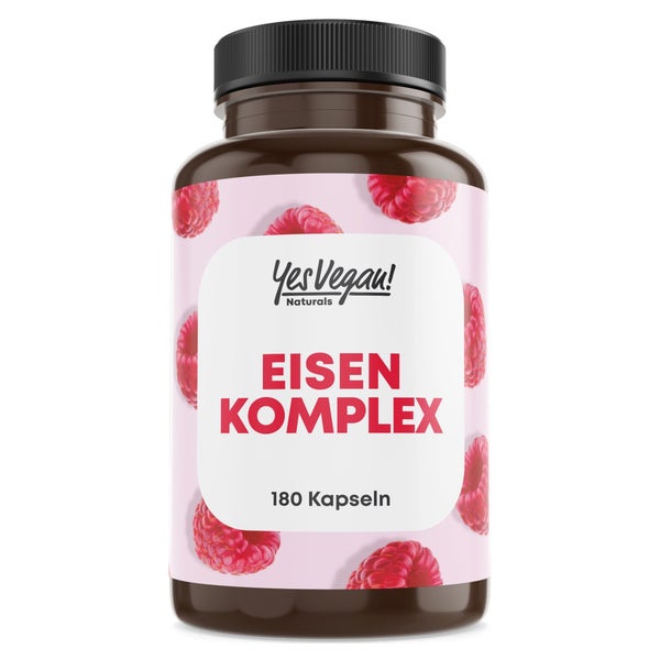 Eisen Komplex Kapseln vegan, 20 mg Bisglycinat hochdosiert 180 St