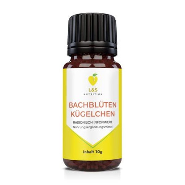 LS & C Nutrition | Bachblüten Kügelchen | natürlich 10 g