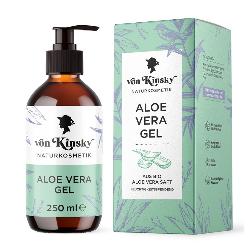 Von Kinsky Bio Aloe Vera Gel Feuchtigkeitspflege 250 ml online kaufen |  DocMorris