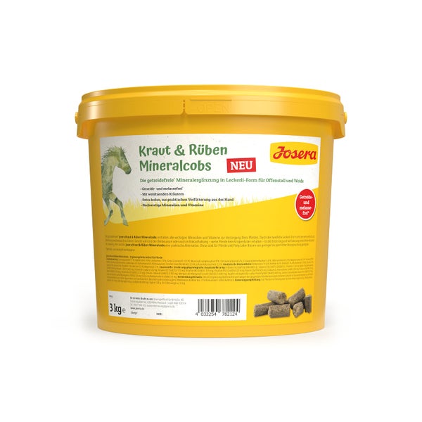 Josera Pferd Kraut & Rüben Mineralcobs 3,2 kg