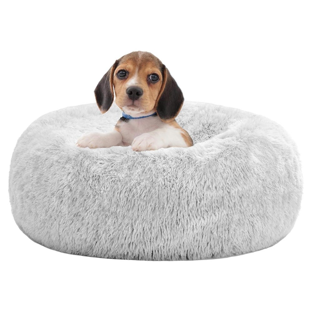Hundebett orthopädisches rund Donut L 60 x B 60 x H 18 cm He 1 St