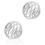 2X Blender Mixing Balls Stainless Steel for Supplements Prot 1 St