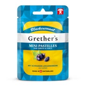 Produktabbildung: Grether´s Pastilles Blackcurrant Mini, zuckerfrei 30 g