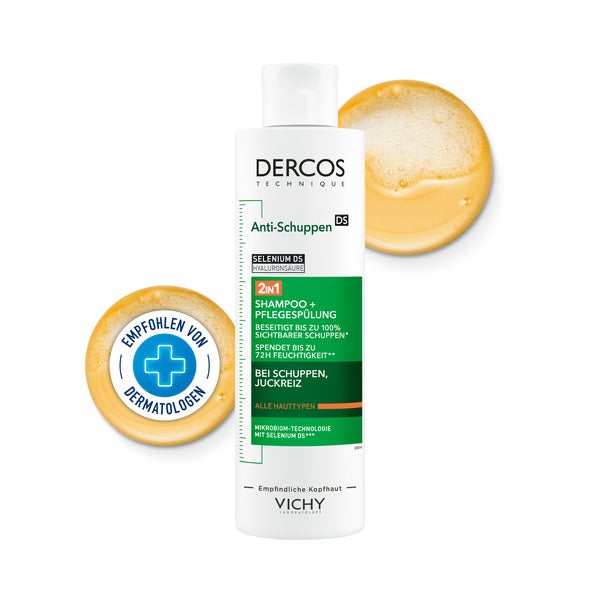 Vichy Dercos Anti-schuppen 2in1 Shampoo Condition. 200 ml