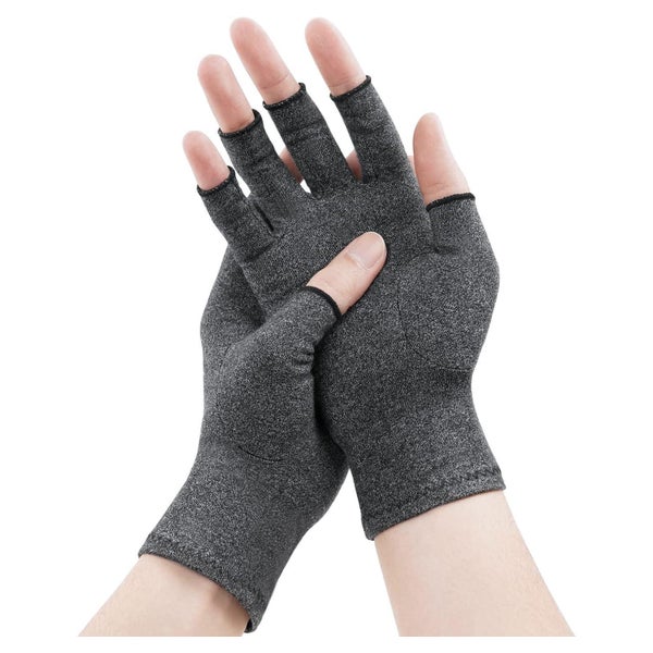 ACWOO Arthritis Kompressionshandschuhe Fingerlose für Schmer 1 St