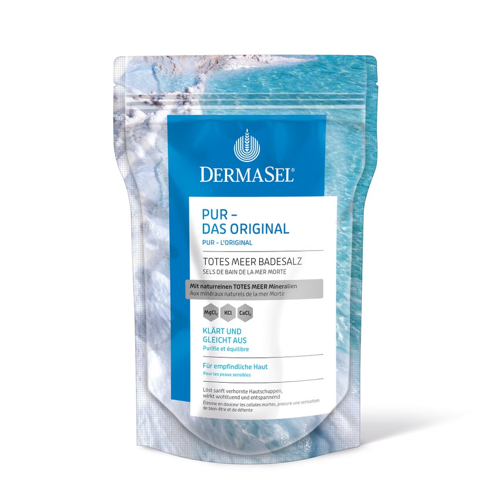 Dermasel Totes Meer Badesalz Pur 1500 g