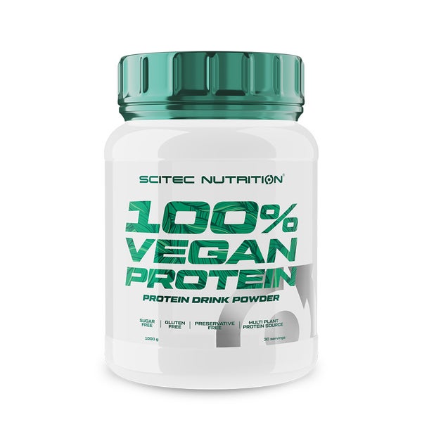 Scitec 100% Vegan Protein - Haselnuss-Walnuss 1 kg