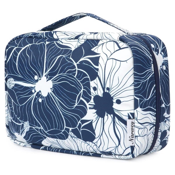 Kulturtasche Damen Gross Aufhängen Kosmetiktasche Blauer Lot 1 St