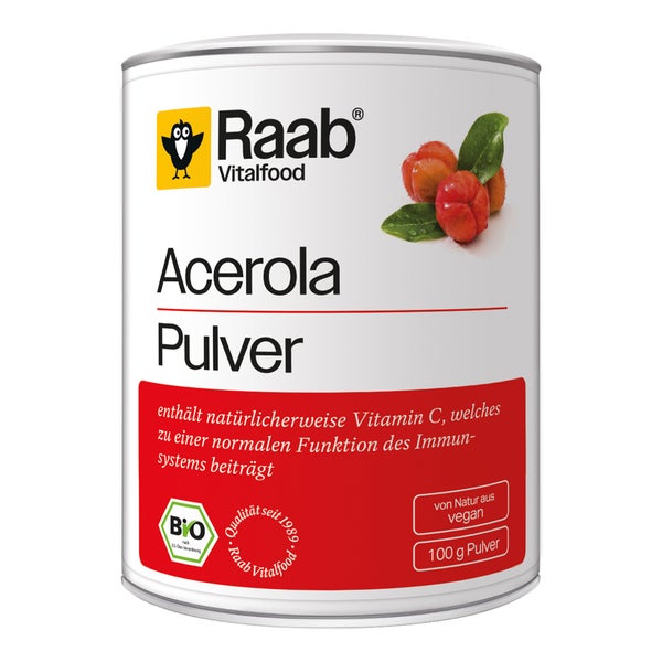 Raab Vitalfood Acerola Pulver Bio 100 g
