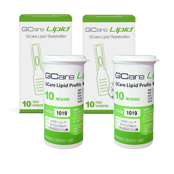 Gcare LIPID Gesamtcholesterin Teststeifen 20 Stück 20 St
