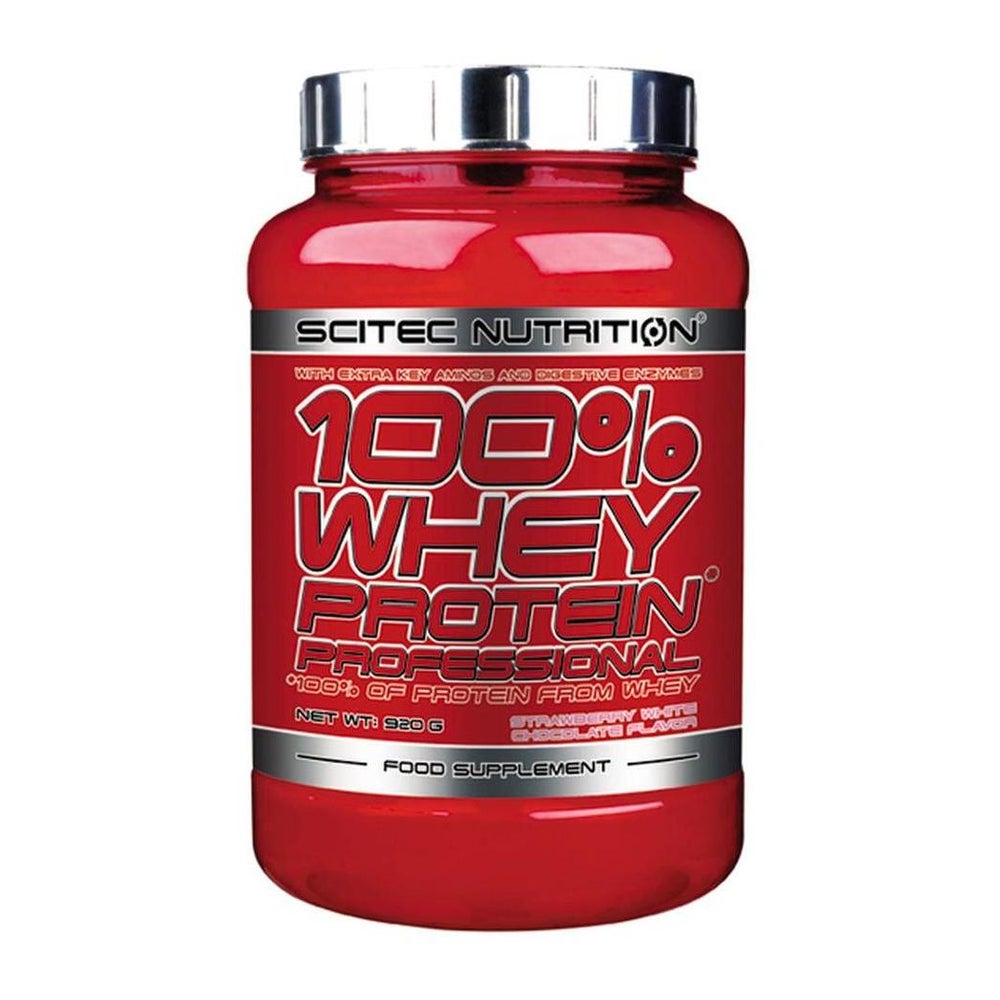 Scitec Nutrition 100% Whey Professional Strawberry White 920 g