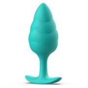 B Swish - Wellen-Analplug - Silikon-Plug