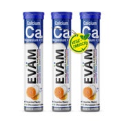 Calcium Magnesium D3 Komplex Brausetabletten vegan 3er Pack 45 St