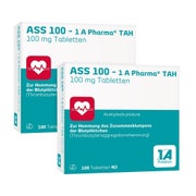 ASS 100-1 A Pharma TAH Doppelpack 2X100 St