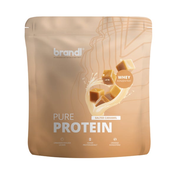 brandl® Premium Proteinpulver Whey Salted Caramel 2000 g