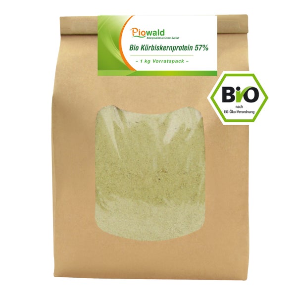 Piowald BIO Kürbiskernprotein 1000 g